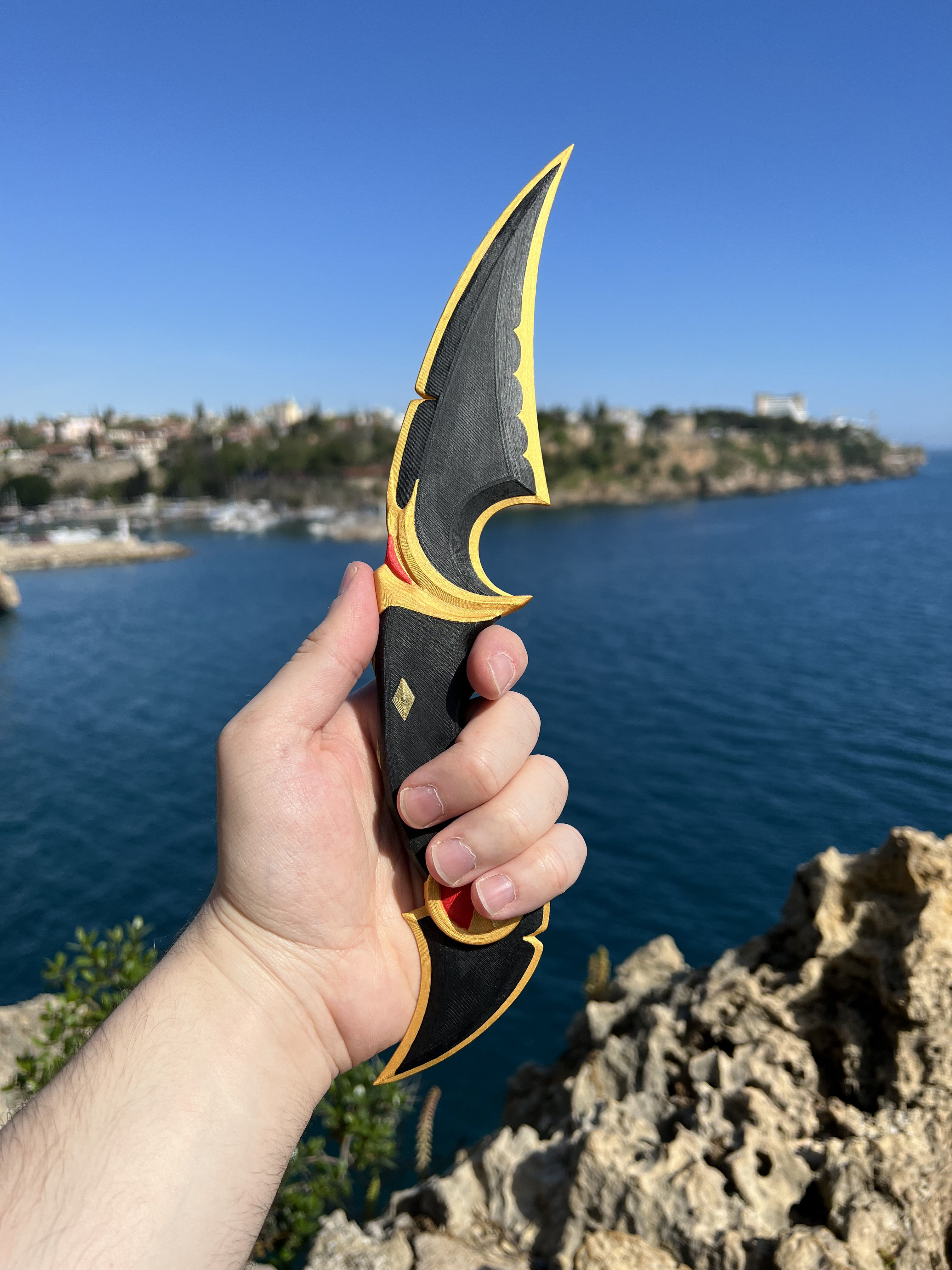 Valorant Ruin Dagger 3D print model_12