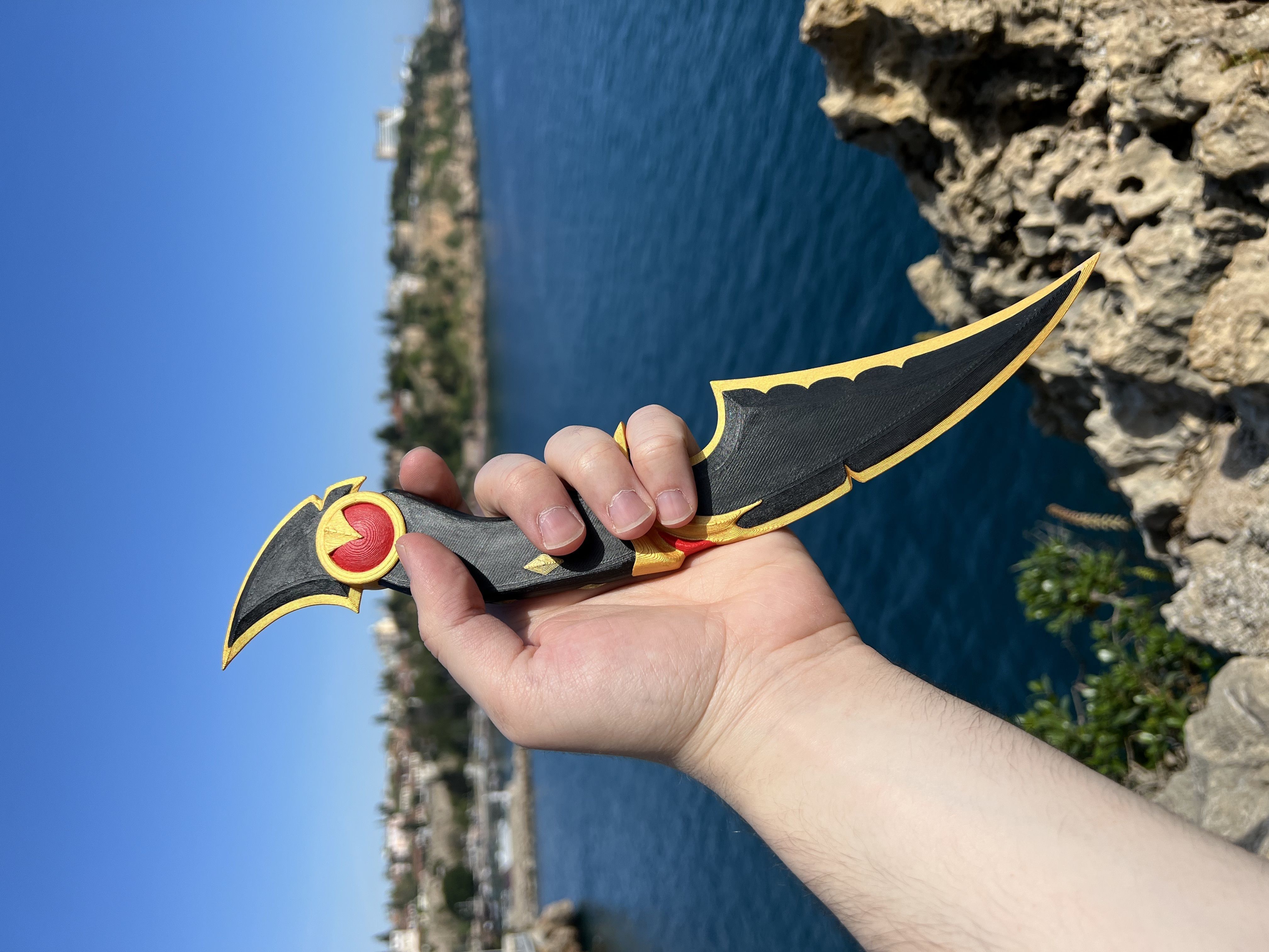 Valorant Ruin Dagger 3D print model_9