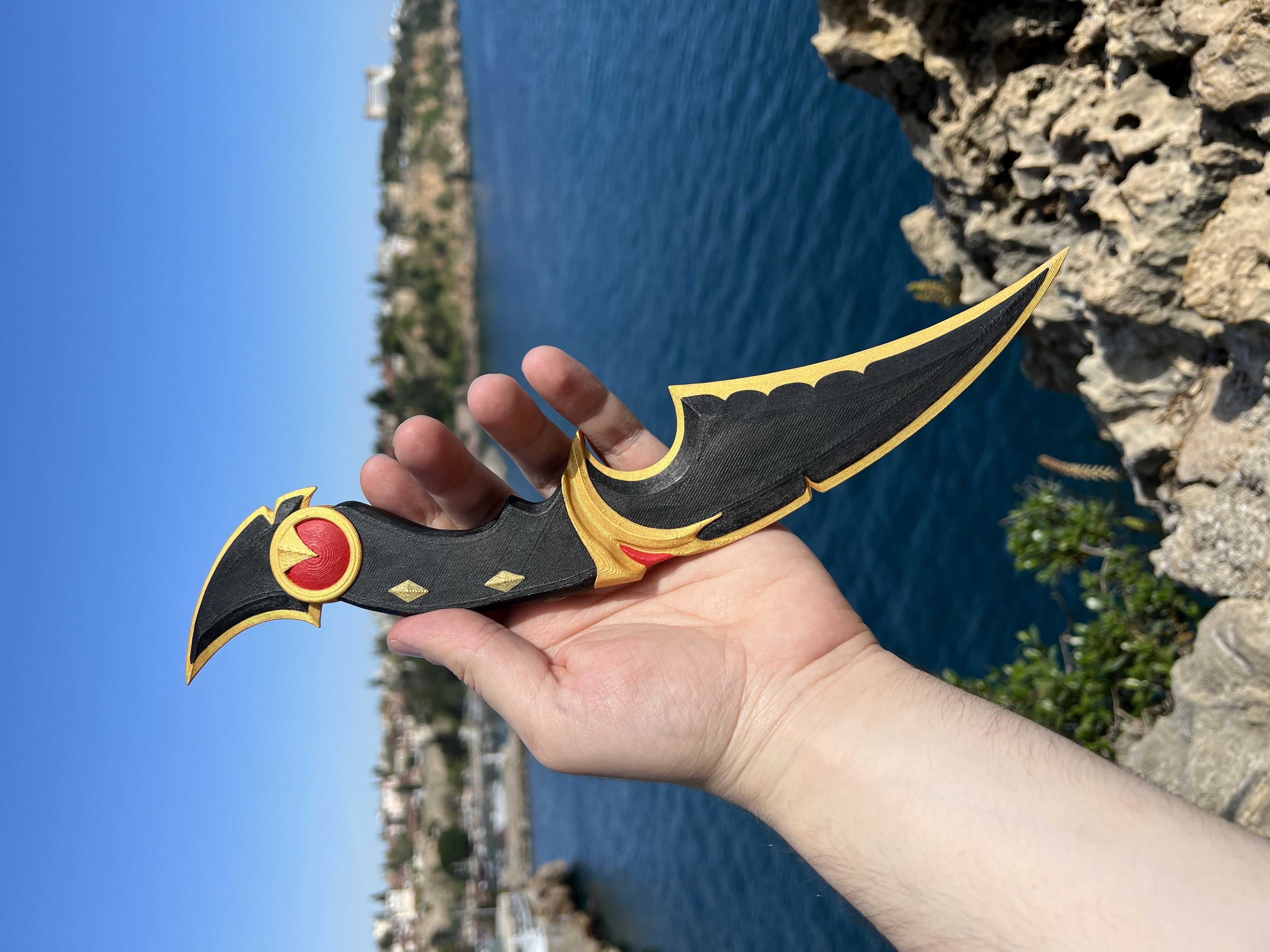 Valorant Ruin Dagger 3D print model_10