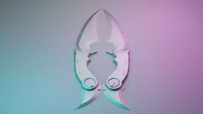 Valorant Ruin Dagger 3D print model