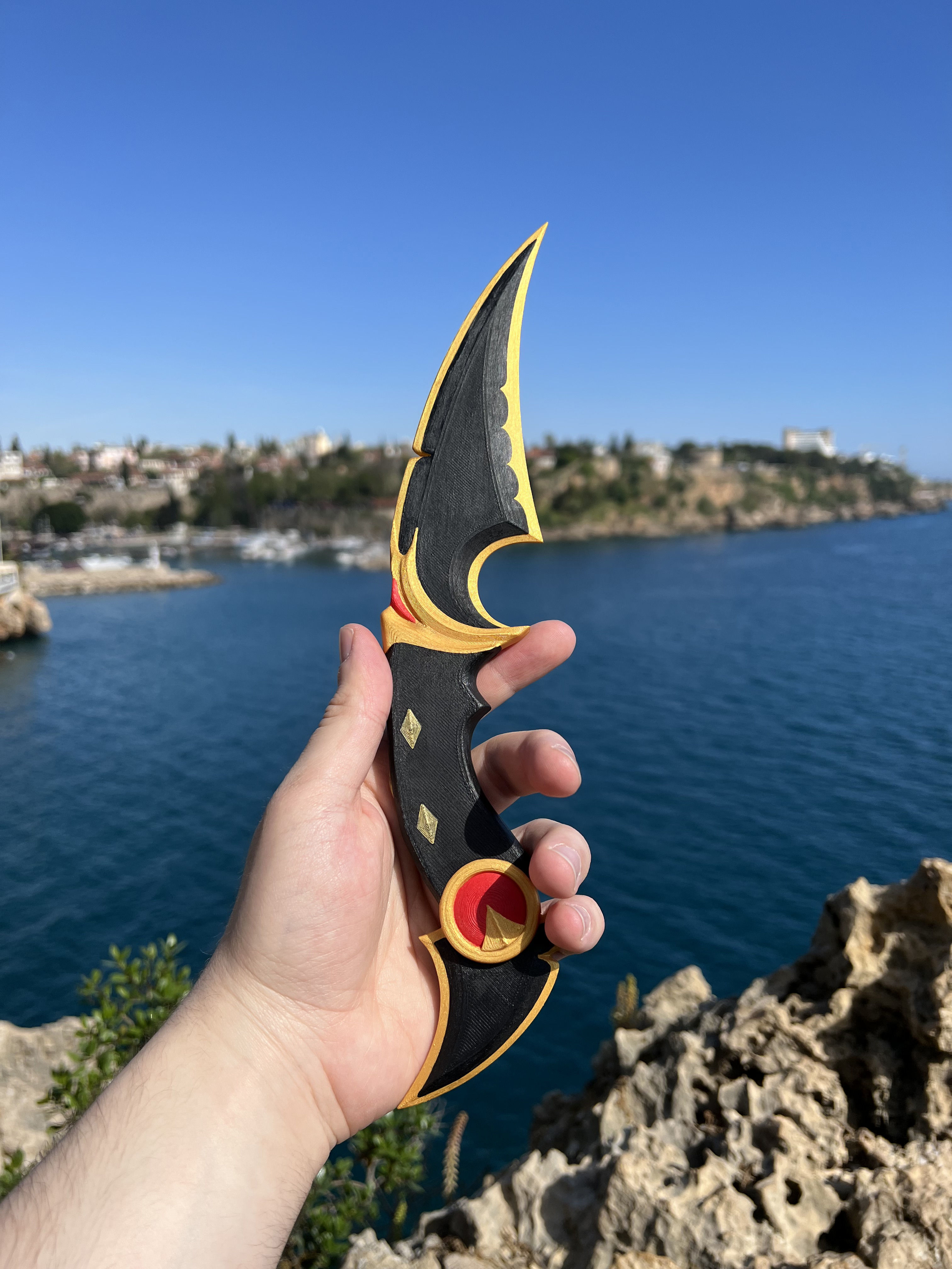 Valorant Ruin Dagger 3D print model_11