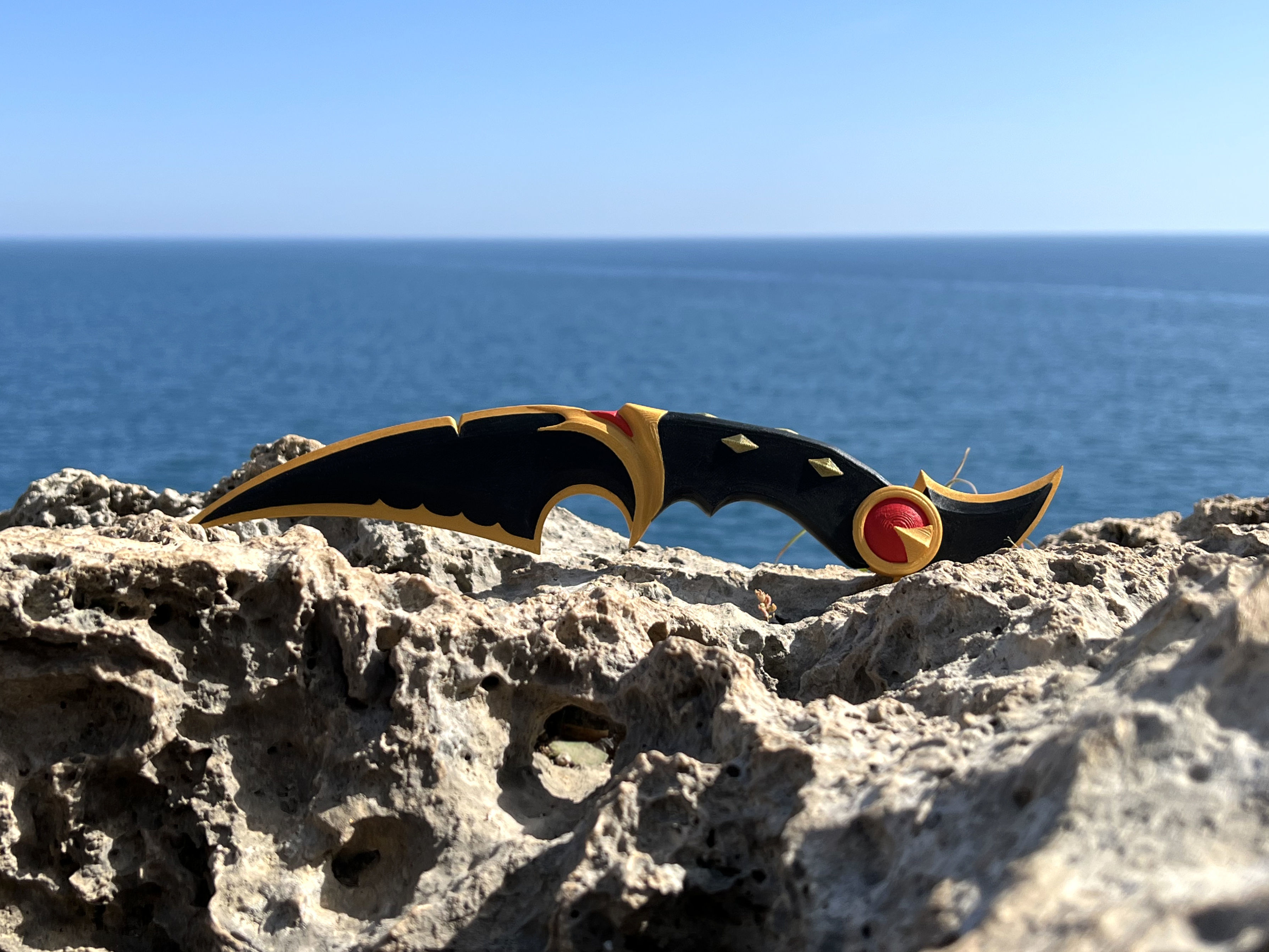 Valorant Ruin Dagger 3D print model_3