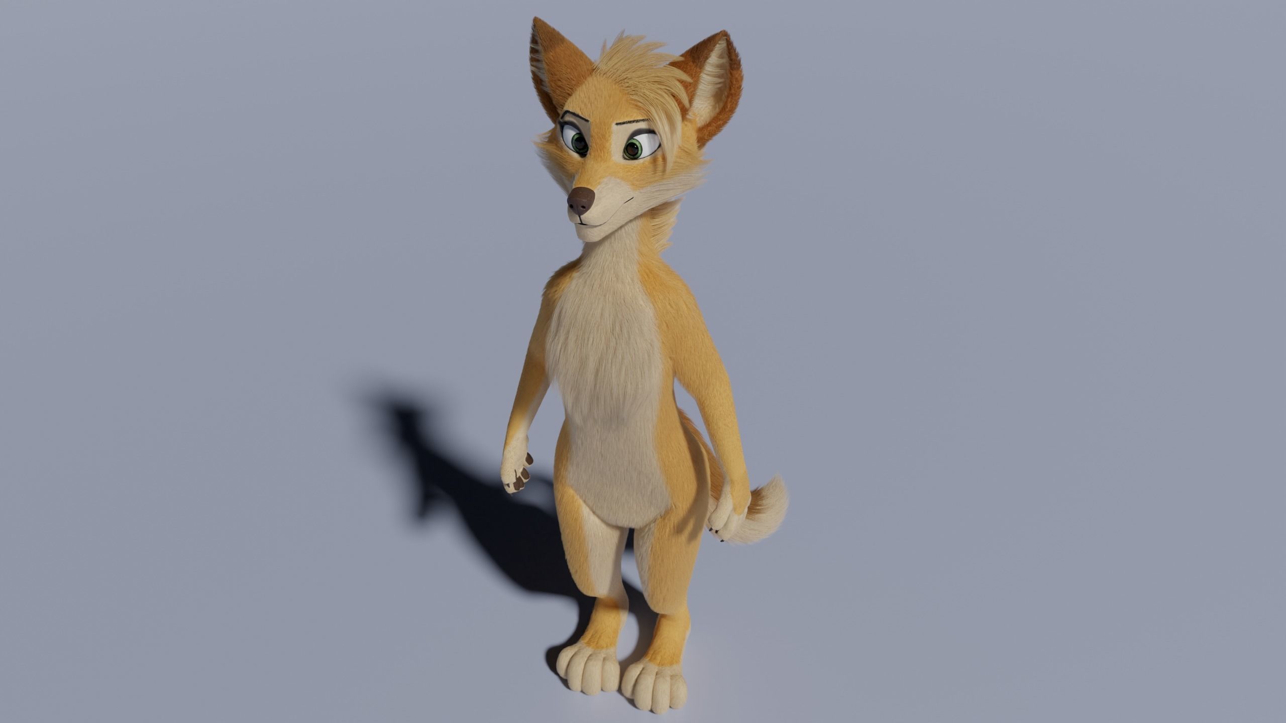 Jully Anthro Fox 3D model_35