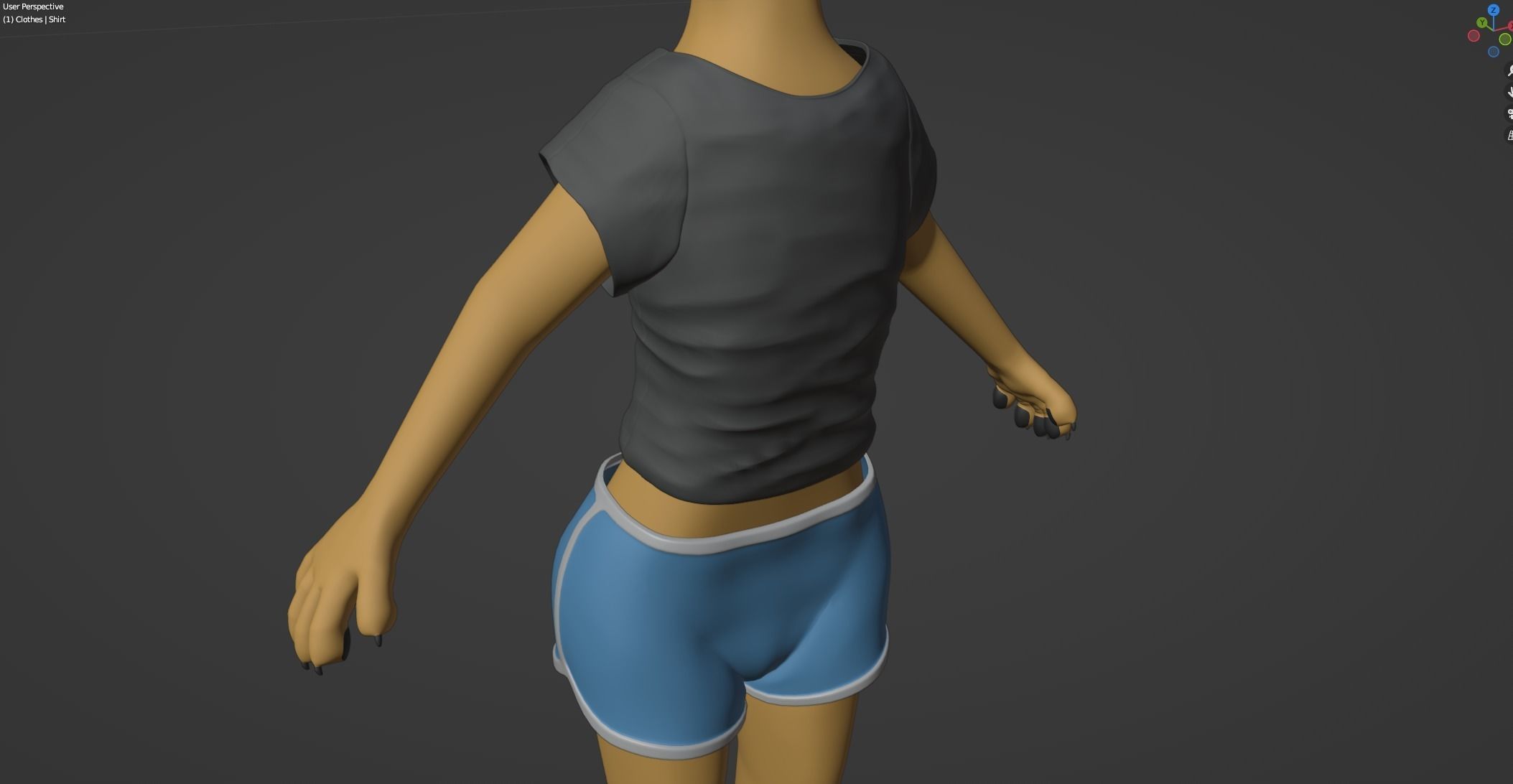 Jully Anthro Fox 3D model_71