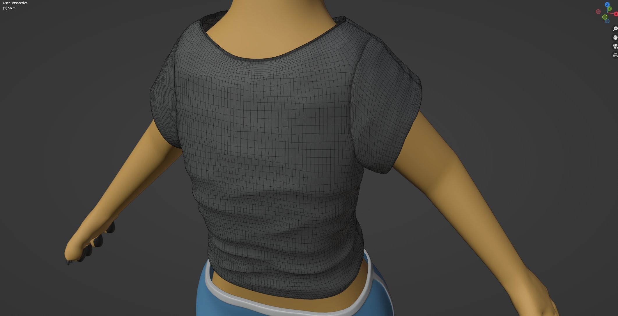 Jully Anthro Fox 3D model_68