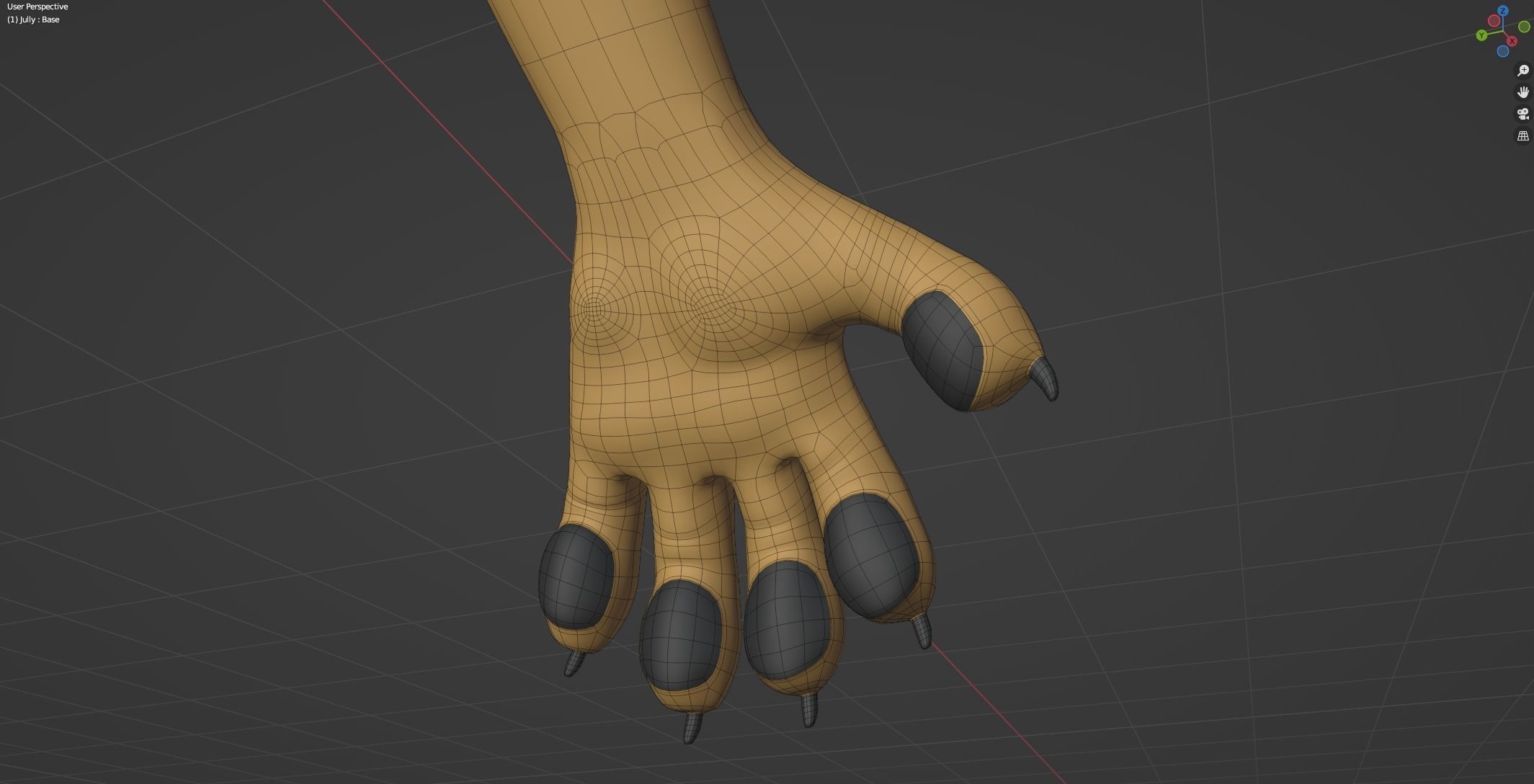 Jully Anthro Fox 3D model_59