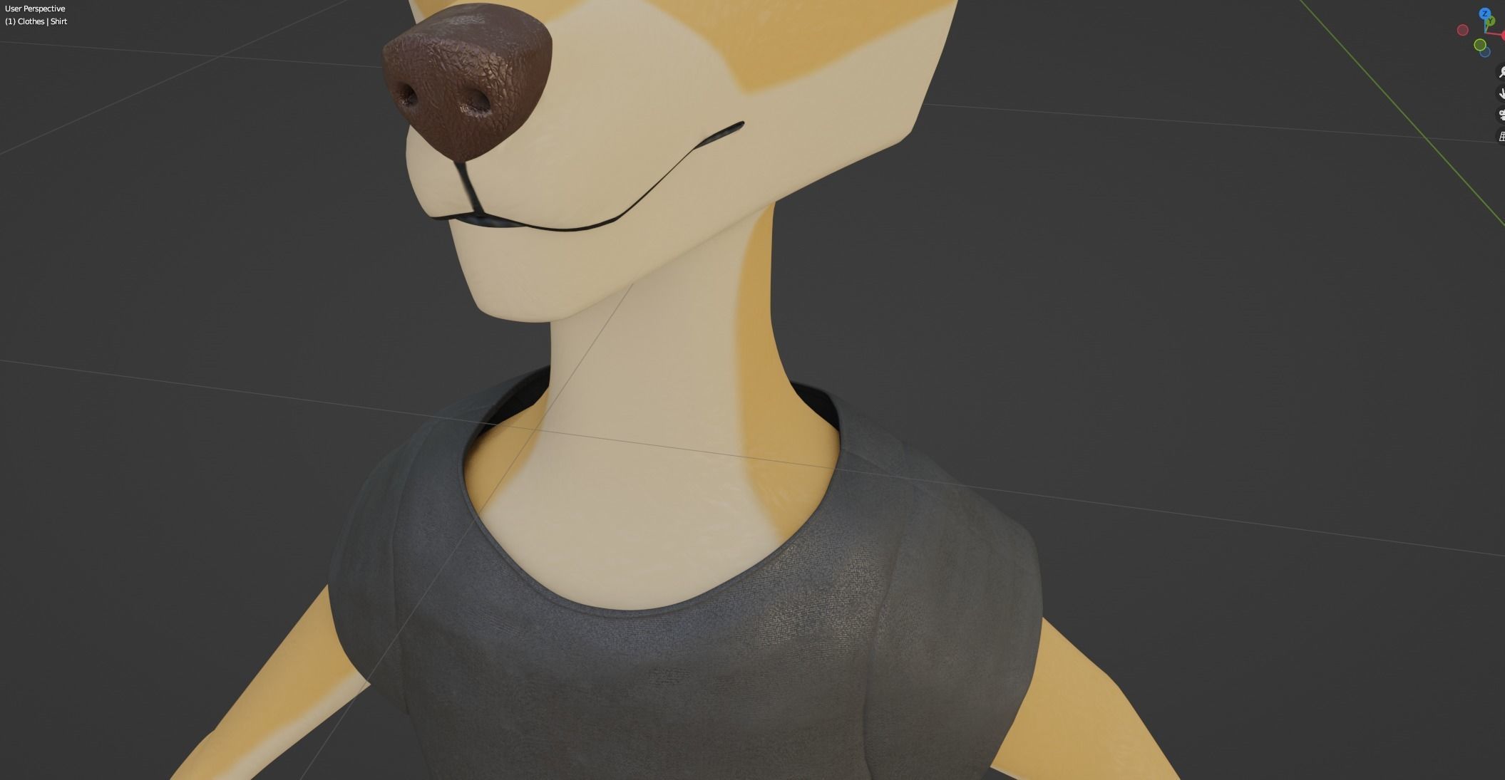 Jully Anthro Fox 3D model_75