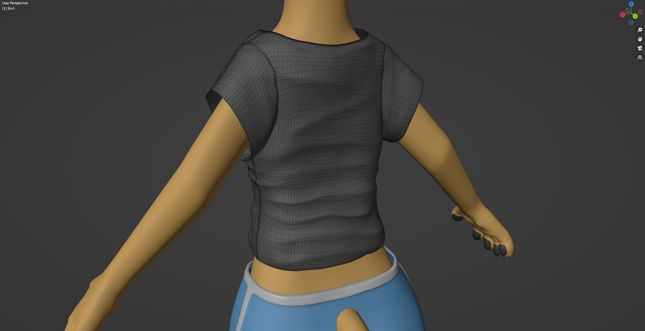 Jully Anthro Fox 3D model_69