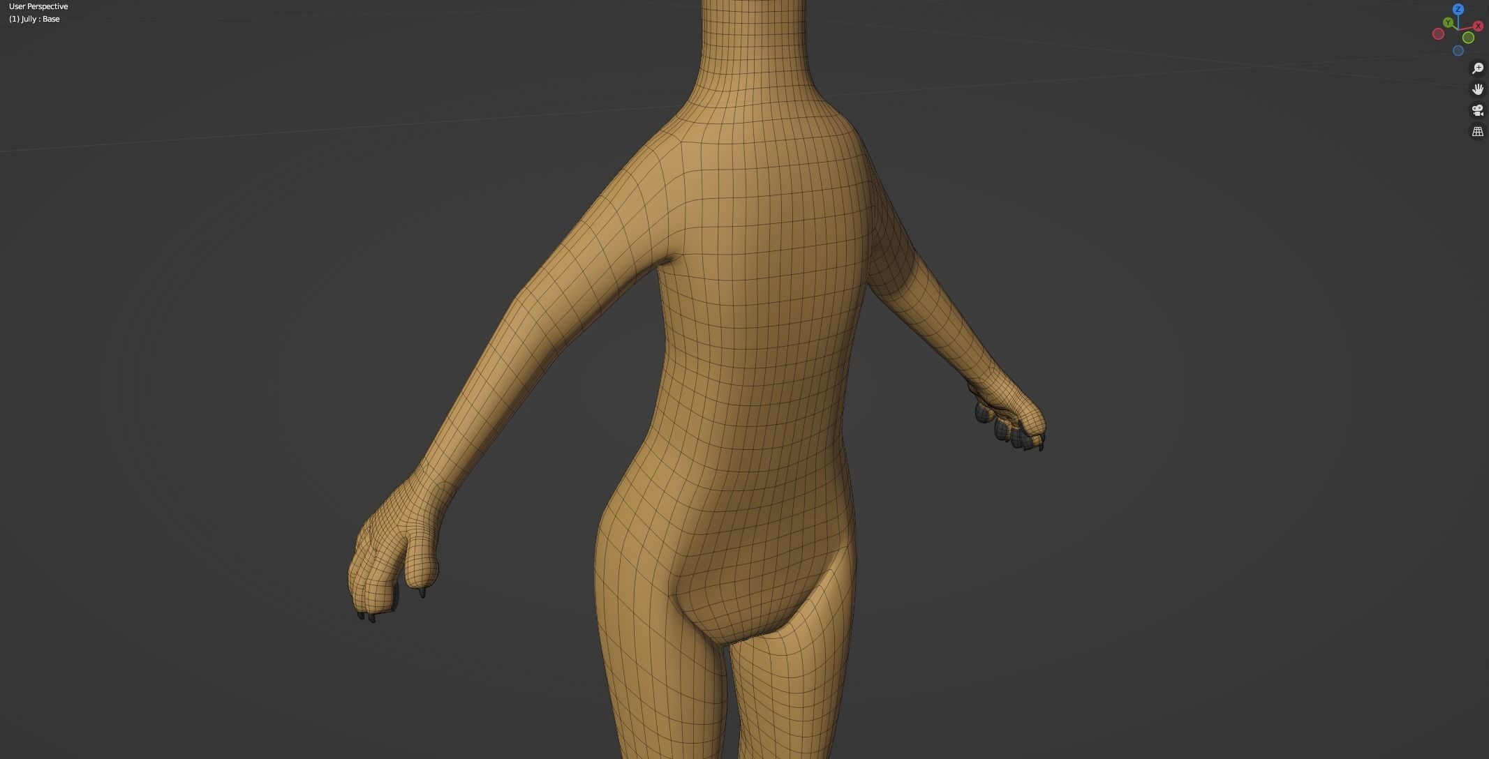 Jully Anthro Fox 3D model_56