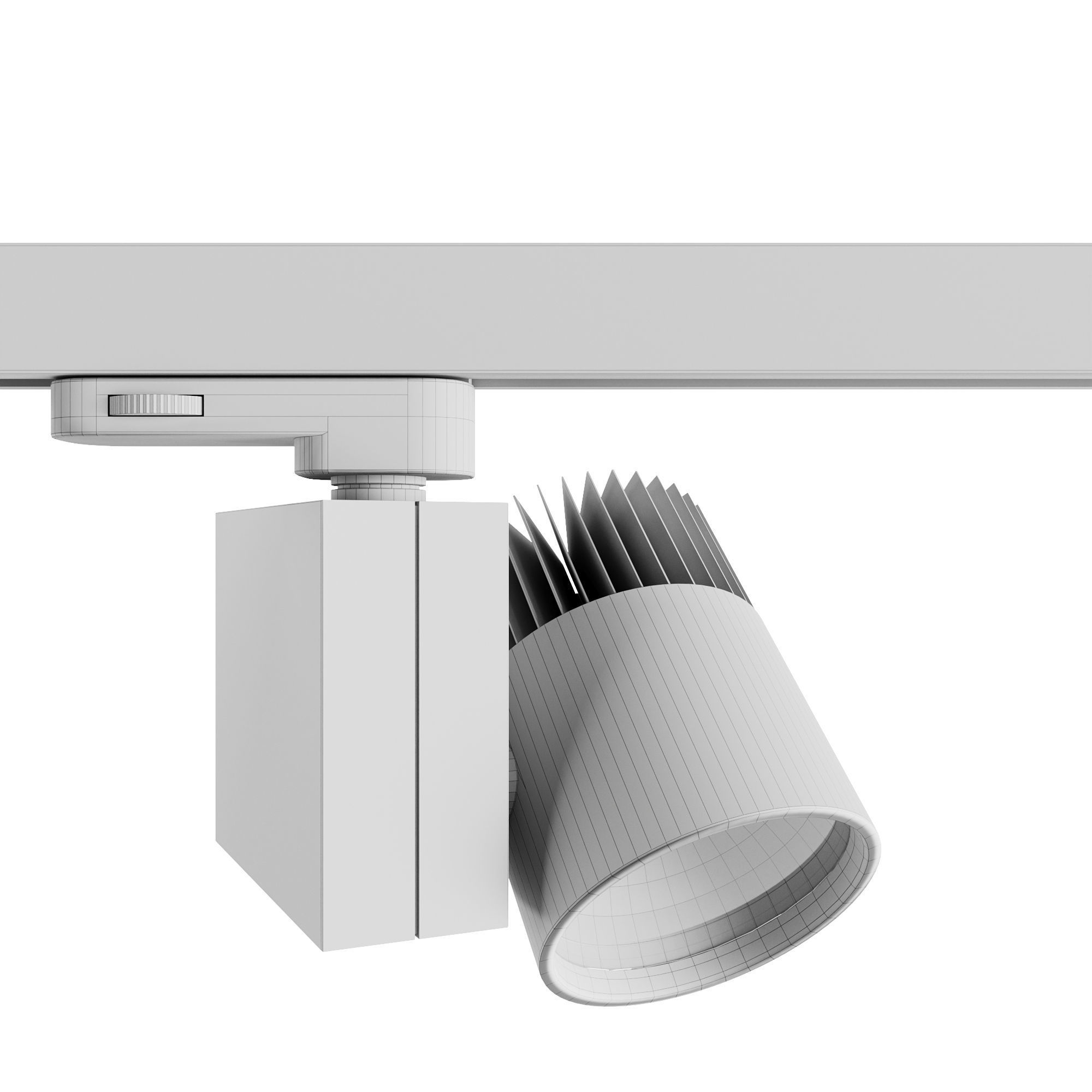 Spot Lamp Low-poly 3D model_5