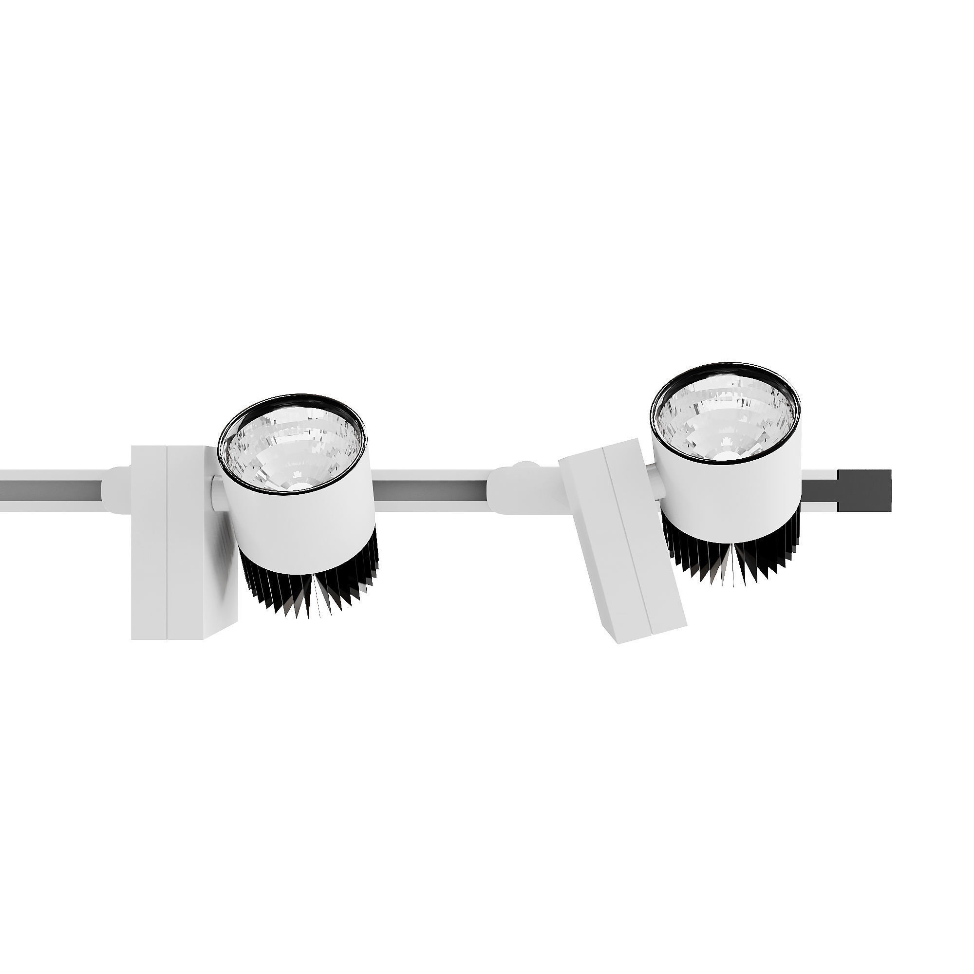 Spot Lamp Low-poly 3D model_3