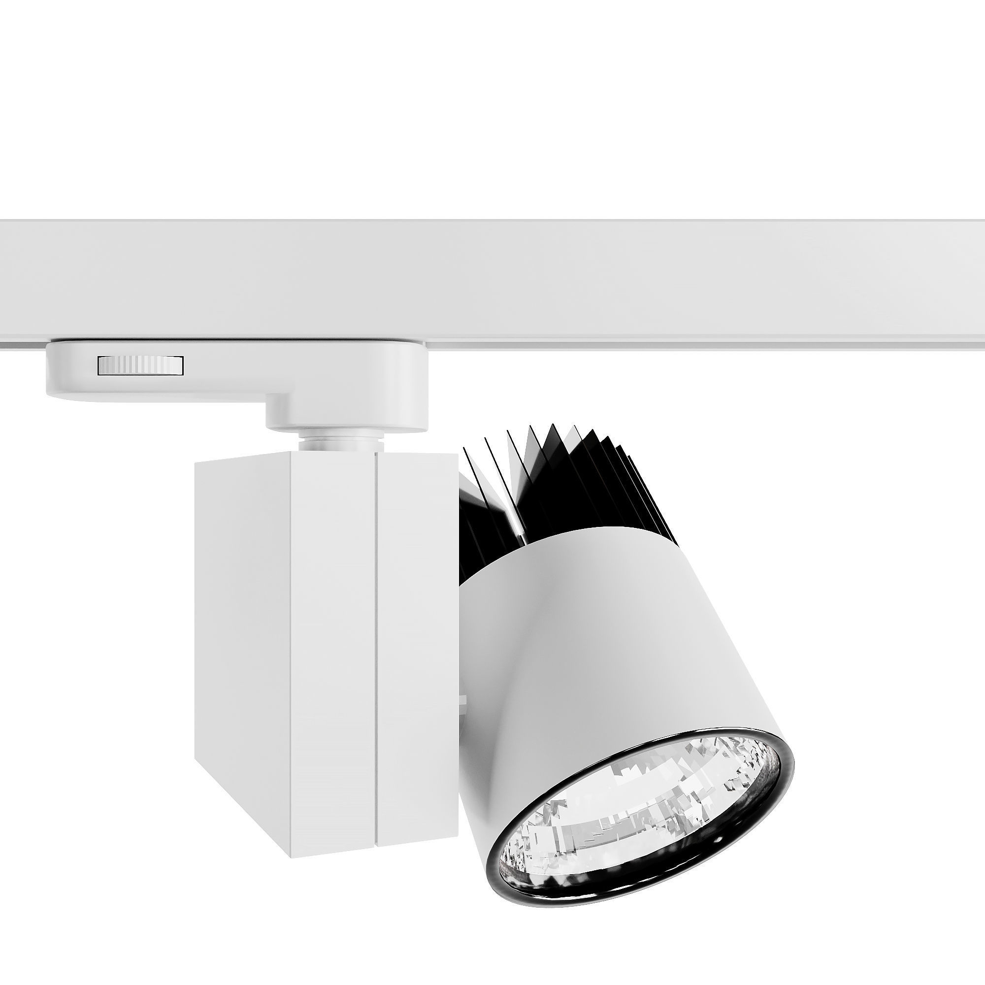 Spot Lamp Low-poly 3D model_2