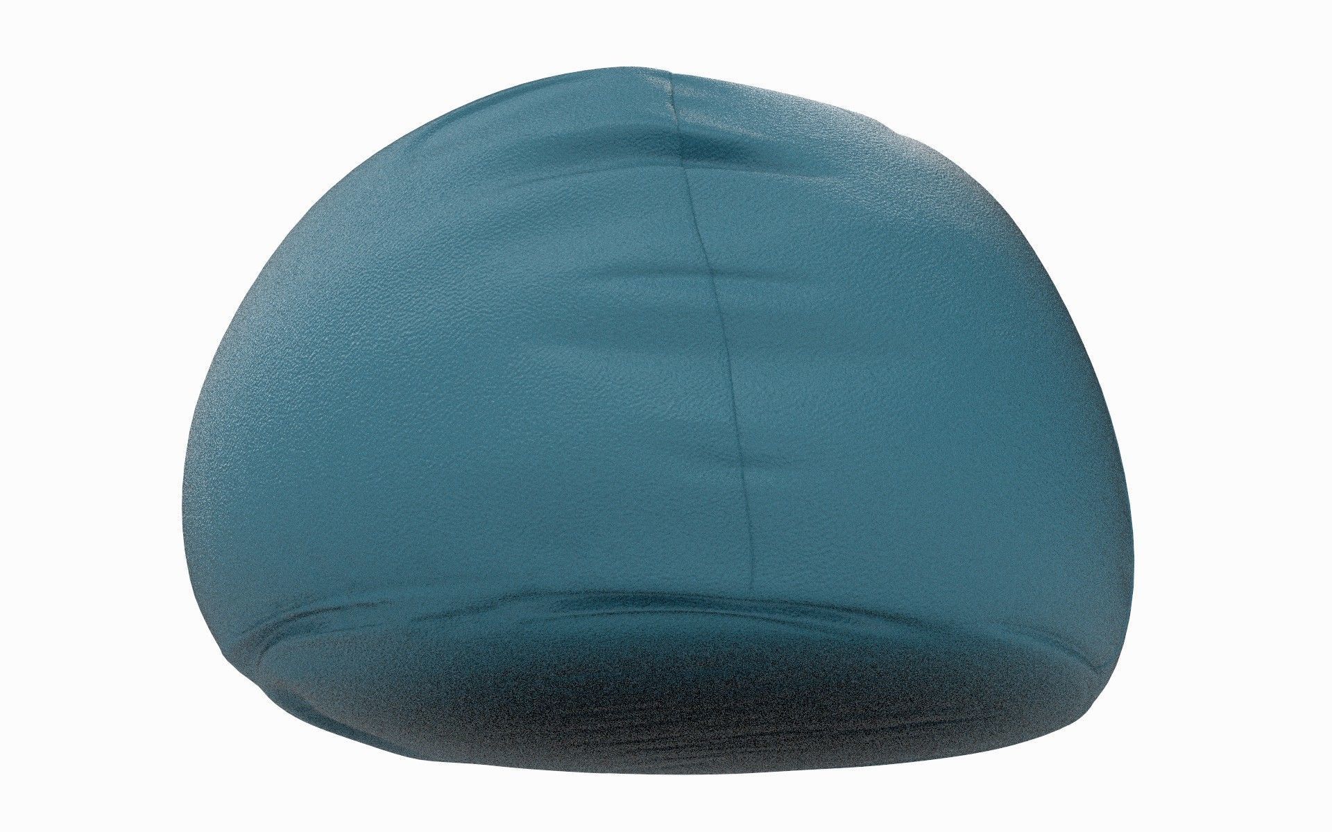 Bean Bag Low-poly 3D model_4