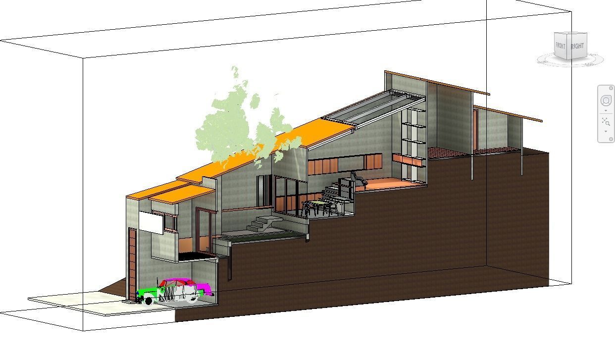 MIRAI home in anime japan 3D model_3