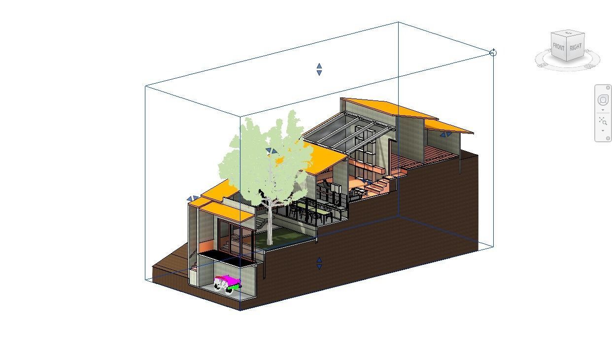 MIRAI home in anime japan 3D model_2
