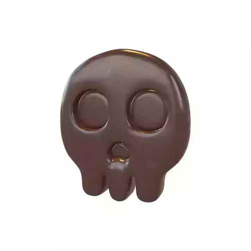 Twitter Skull Emoji Chocolate V2 001