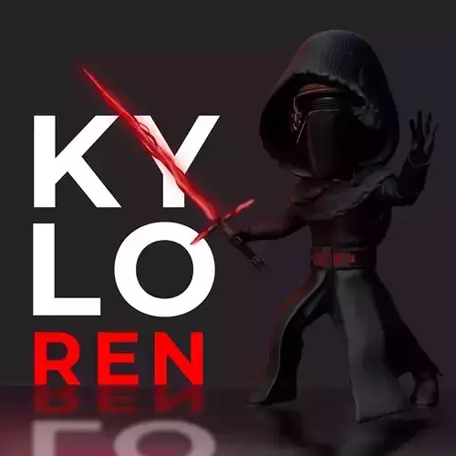 The Force Awakens Kylo 3D print model