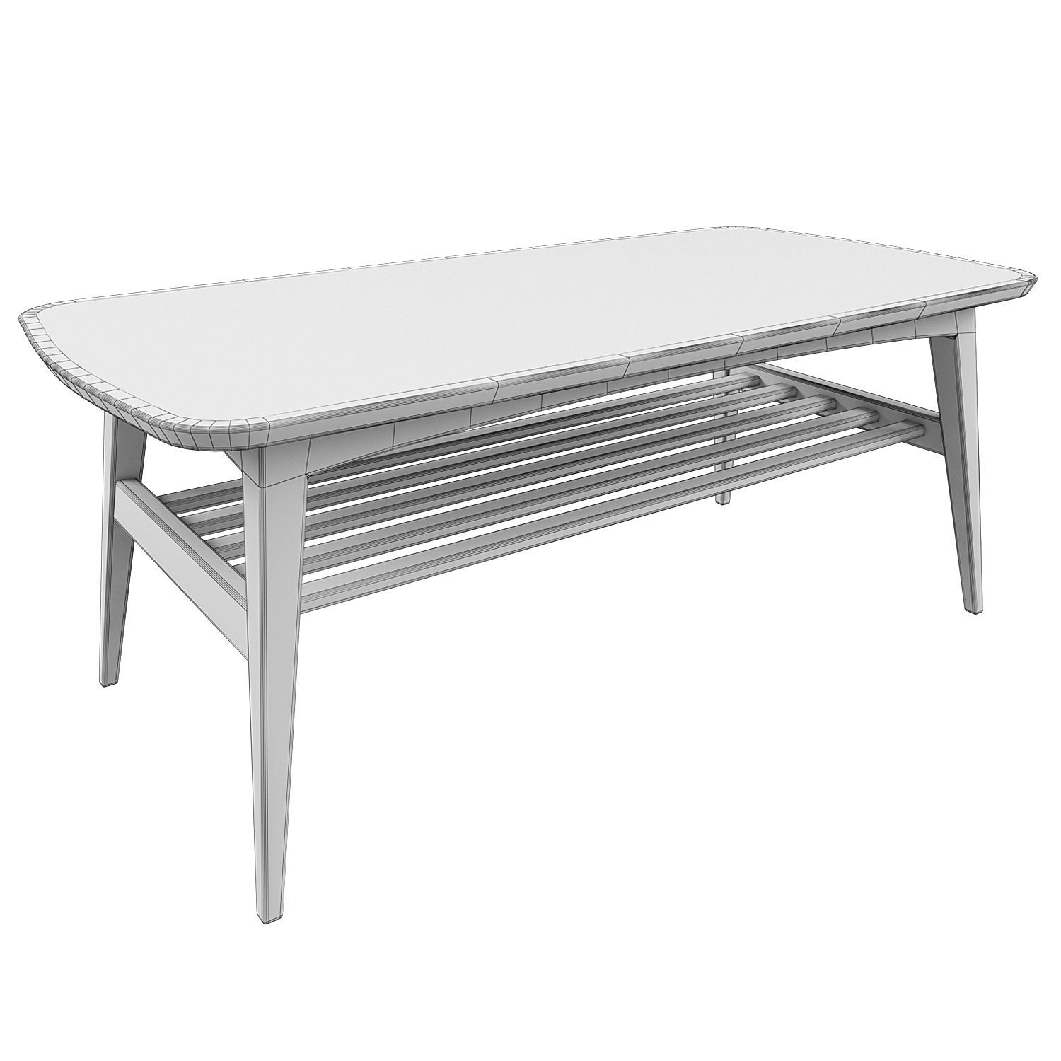 table Woodstock 3D model_1