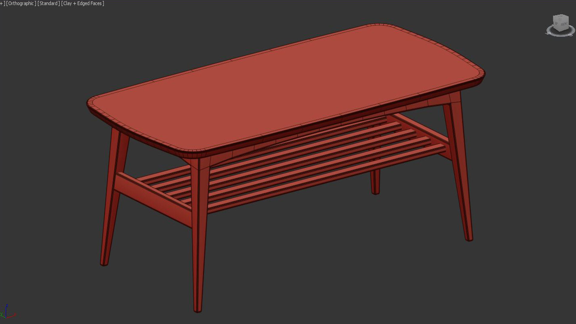 table Woodstock 3D model_5
