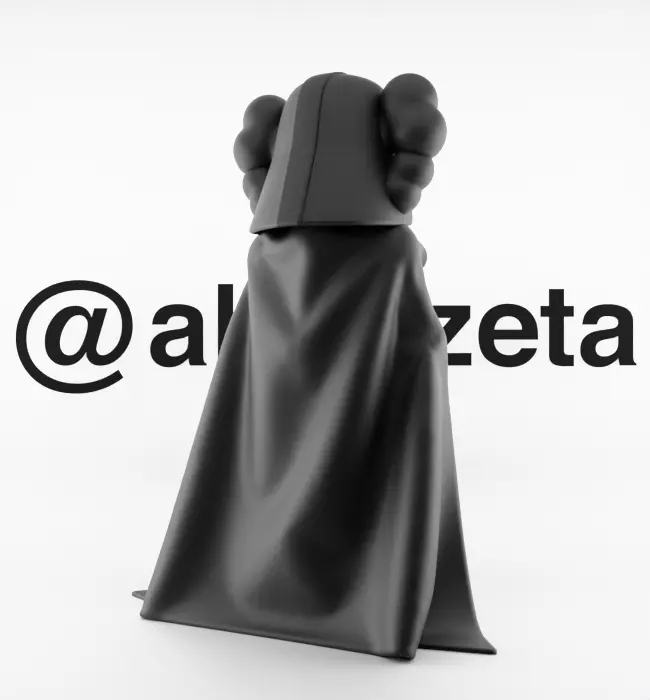 Kaws Mandalorian x Stormtrooper x Darth Vader for Print 3D print model_21