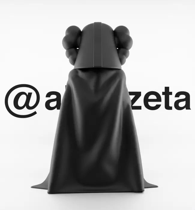 Kaws Mandalorian x Stormtrooper x Darth Vader for Print 3D print model_20