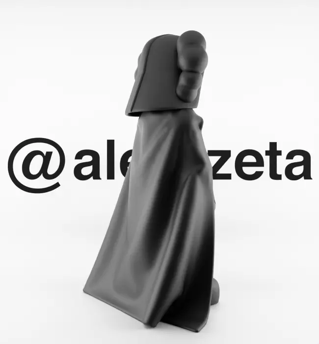 Kaws Mandalorian x Stormtrooper x Darth Vader for Print 3D print model_22