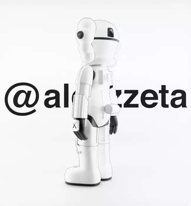 Kaws Mandalorian x Stormtrooper x Darth Vader for Print 3D print model_6