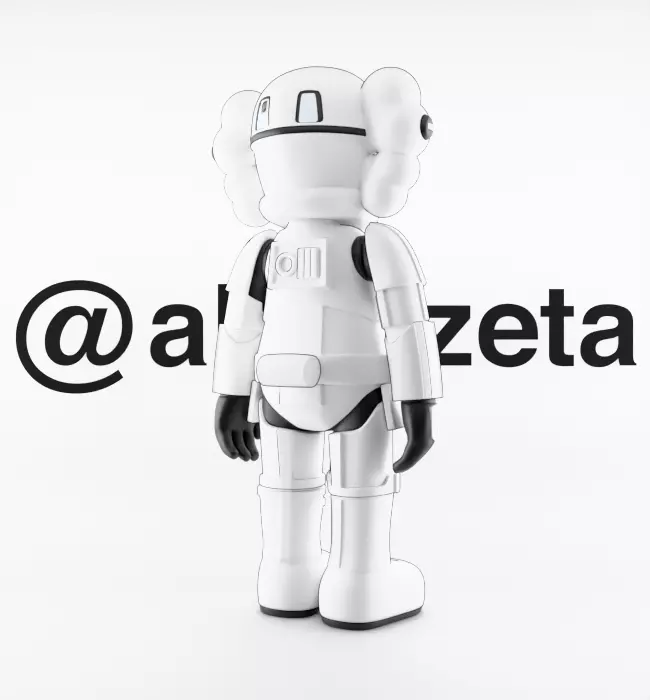 Kaws Mandalorian x Stormtrooper x Darth Vader for Print 3D print model_9