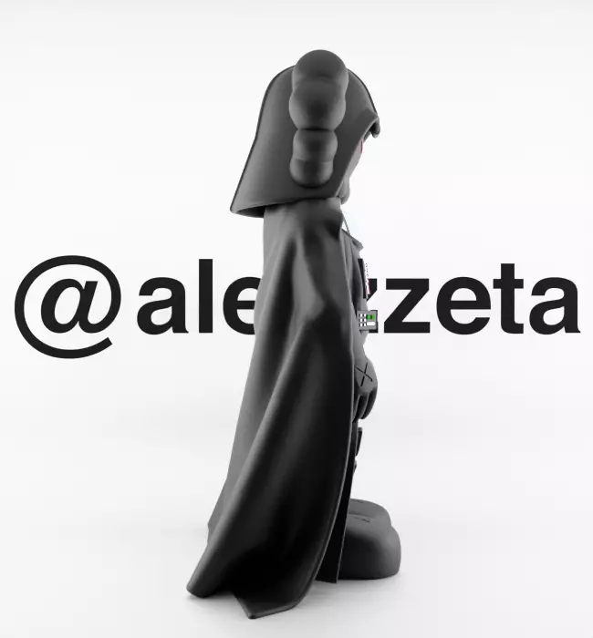 Kaws Mandalorian x Stormtrooper x Darth Vader for Print 3D print model_23
