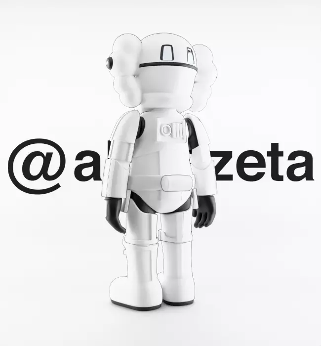 Kaws Mandalorian x Stormtrooper x Darth Vader for Print 3D print model_7