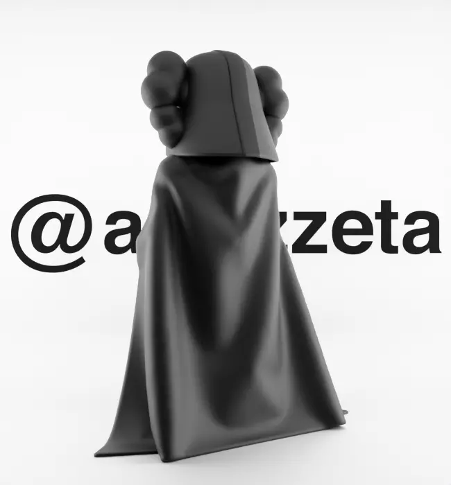 Kaws Mandalorian x Stormtrooper x Darth Vader for Print 3D print model_19