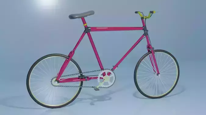 Bi Cycle Low Poly