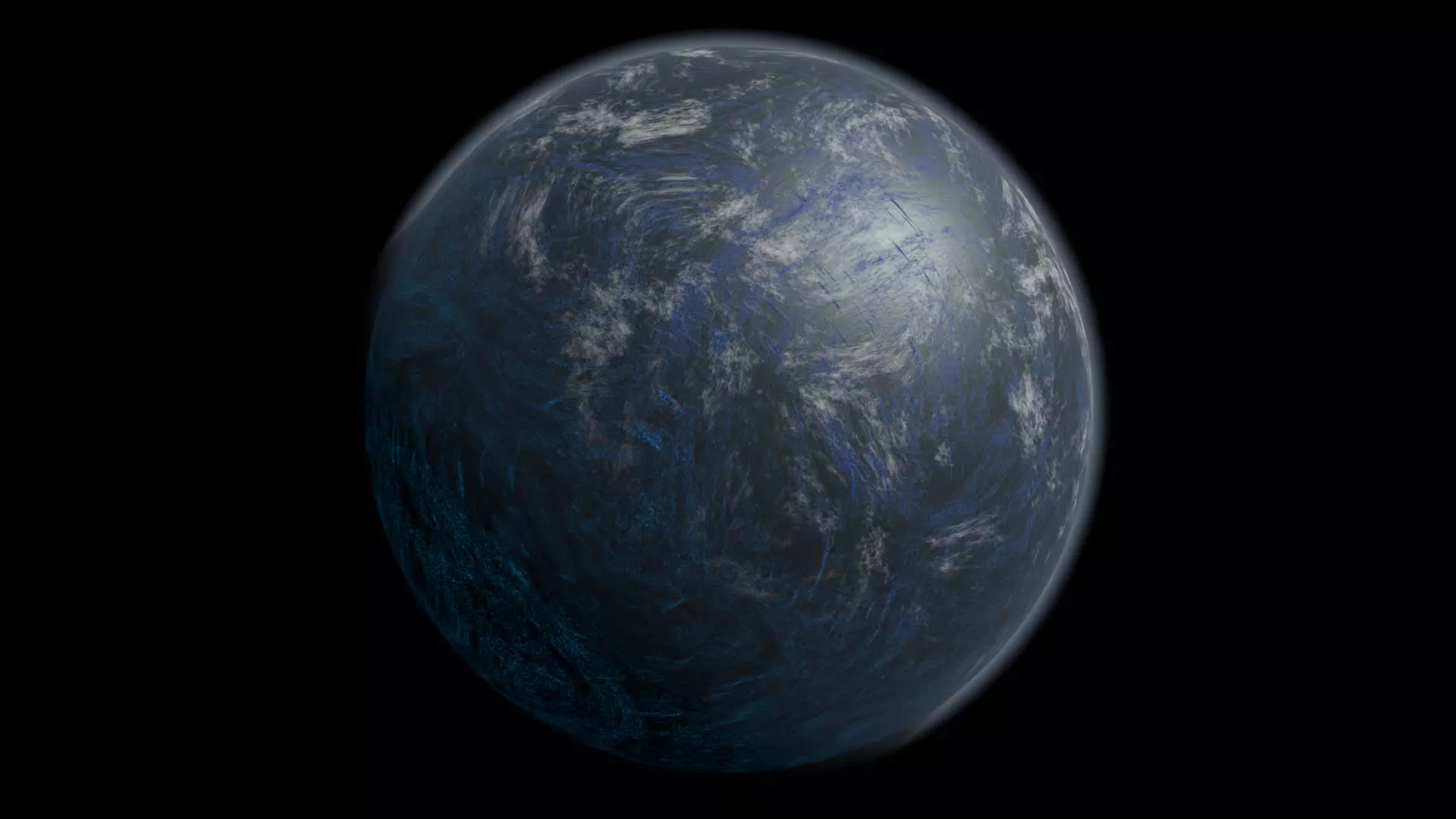 Phosphorus Blue Planet 3D model_0