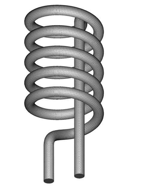 Steel Gyser Heating Coil 3D model_5