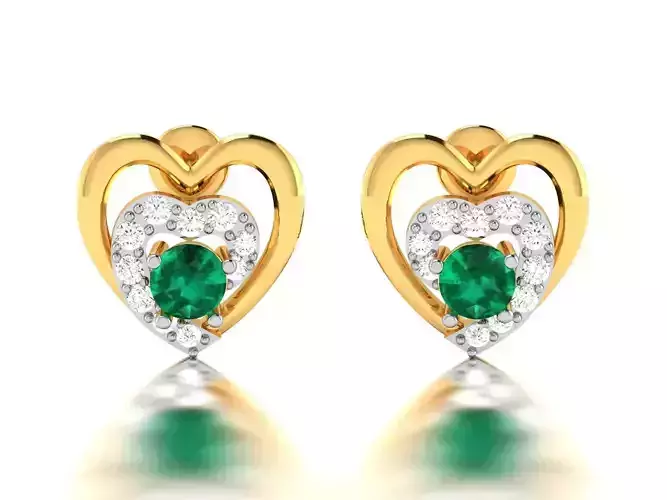 Women Heart Earrings