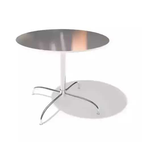 Minimalist Simple Metal Table 3D model