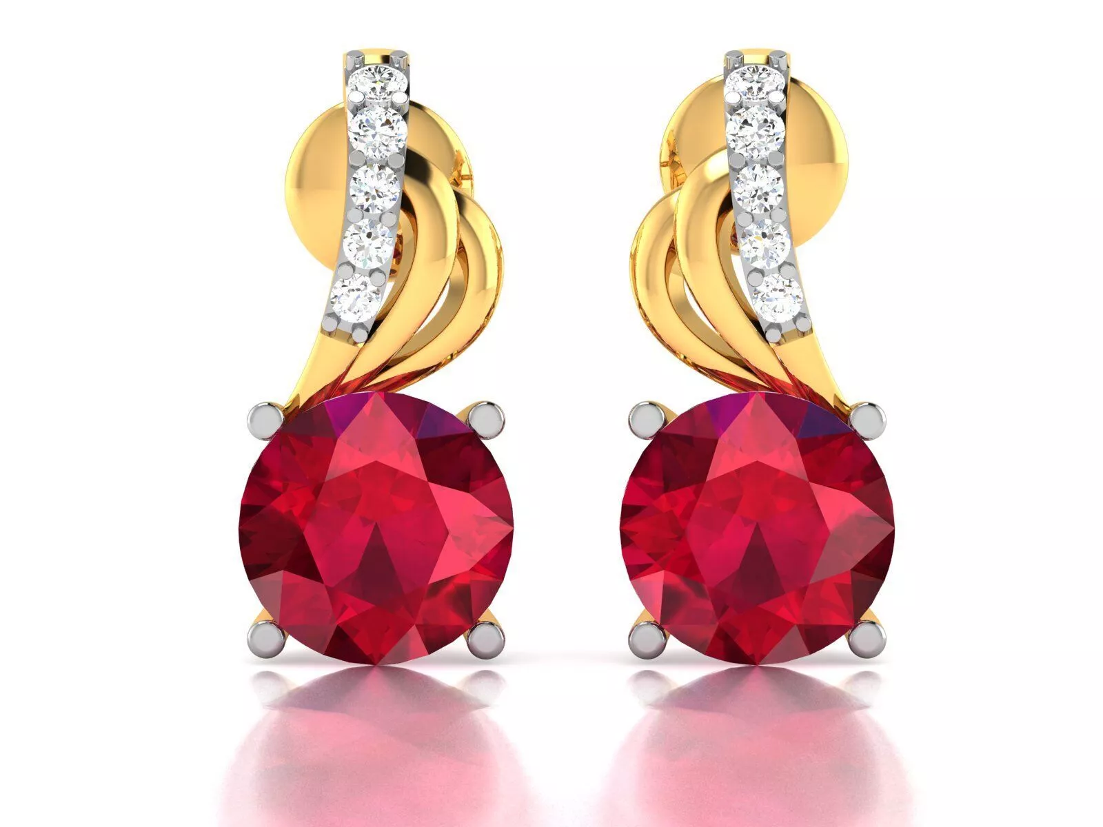 Women Earrings 3D print model