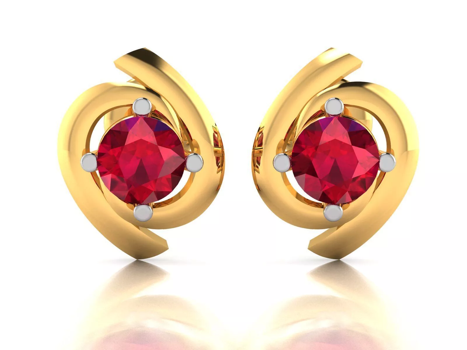 Women Earrings 3D print model