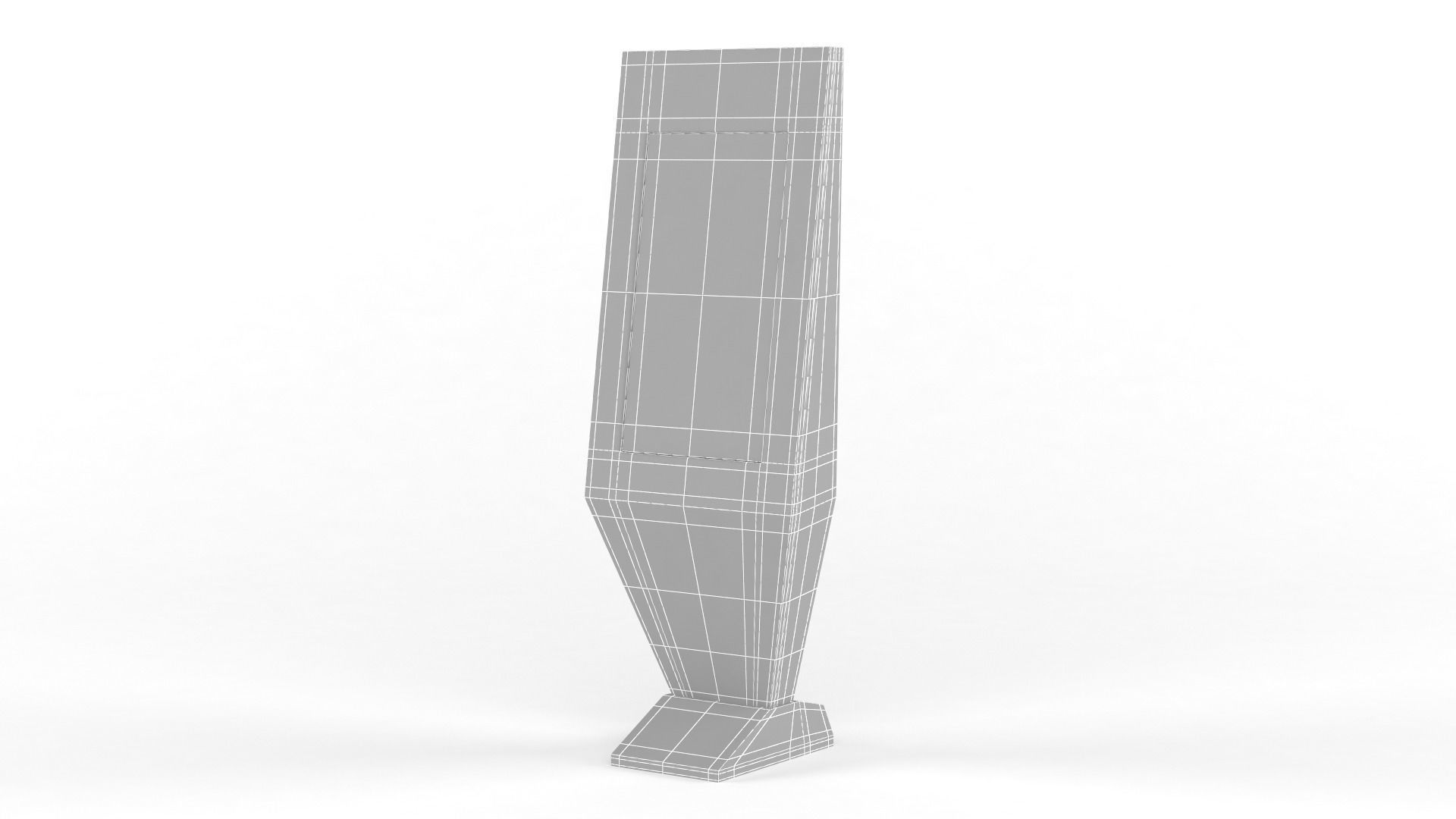 Electronic Kiosk 3D model_9