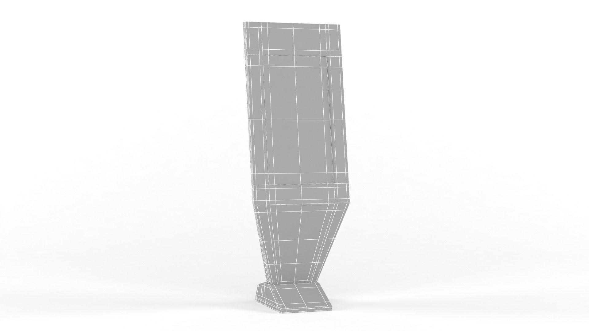 Electronic Kiosk 3D model_13