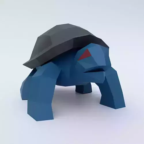 Old turtle 3d model 