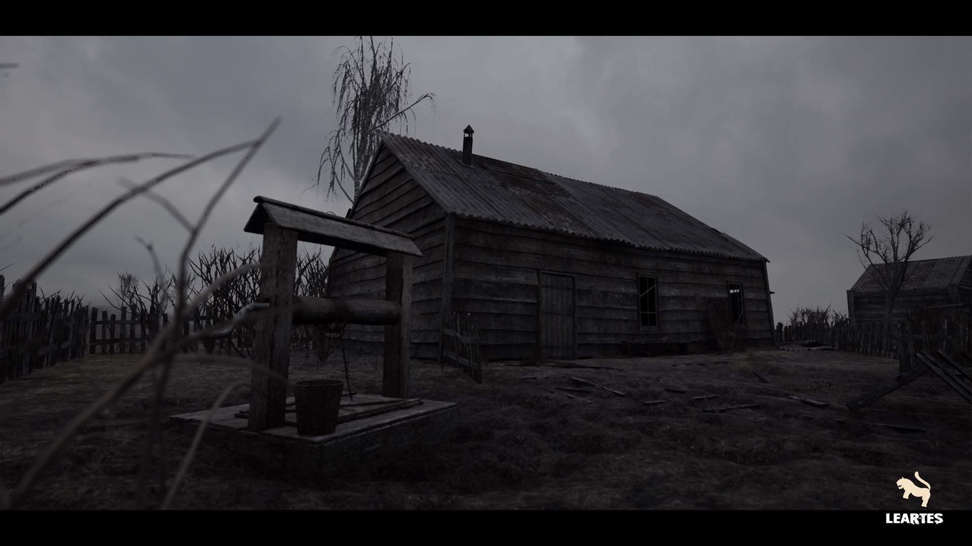 Haunted Village Low-poly 3D model_10