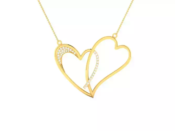 Women Diamond Heart Pendant