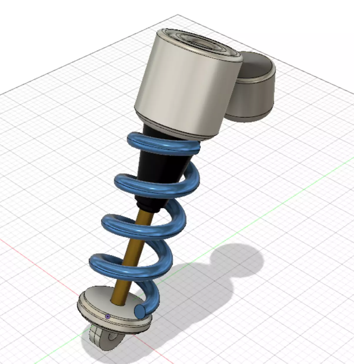 vehicle-bike suspension Free 3D print model
