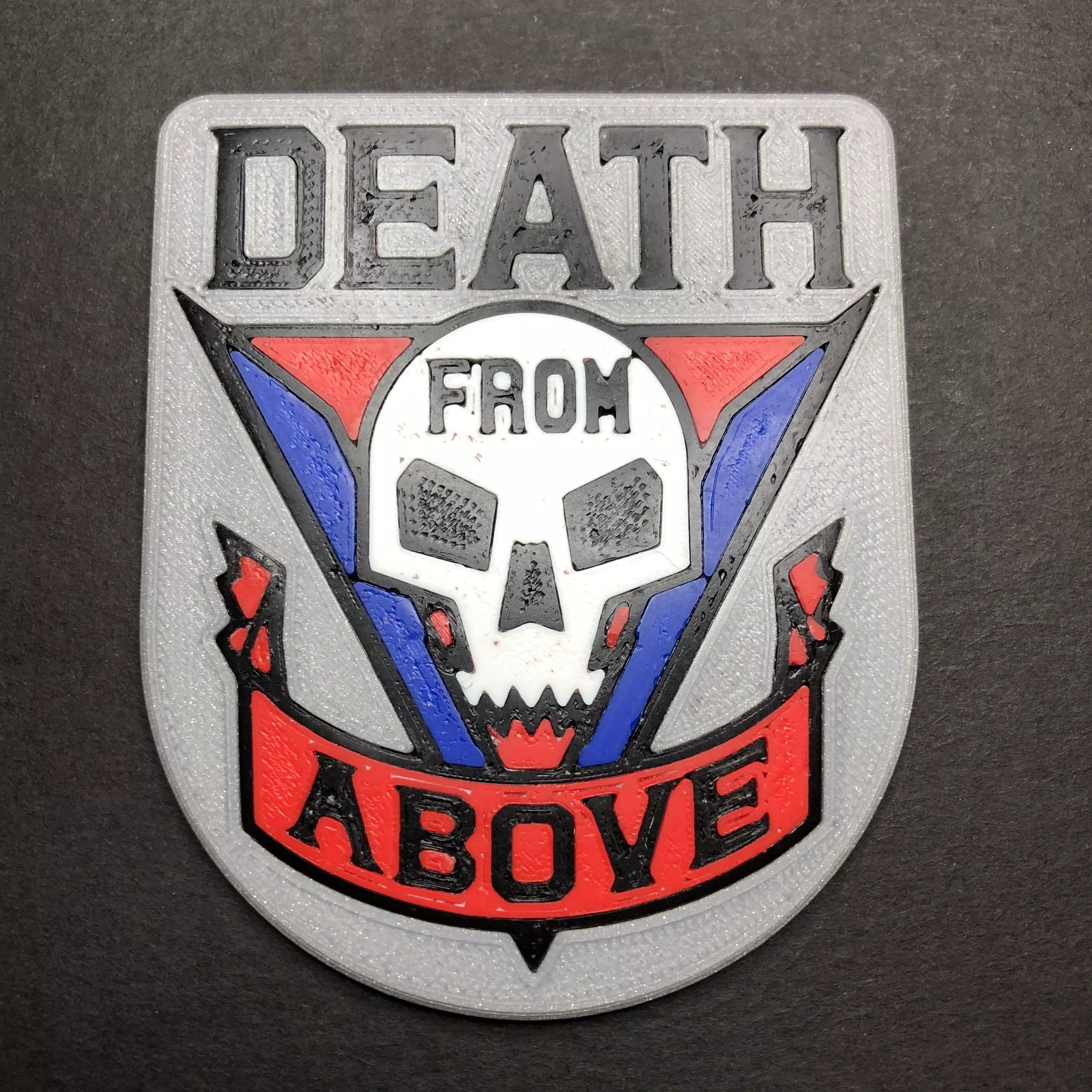 Mobile Infantry Death From Above Badge 3D print model_0