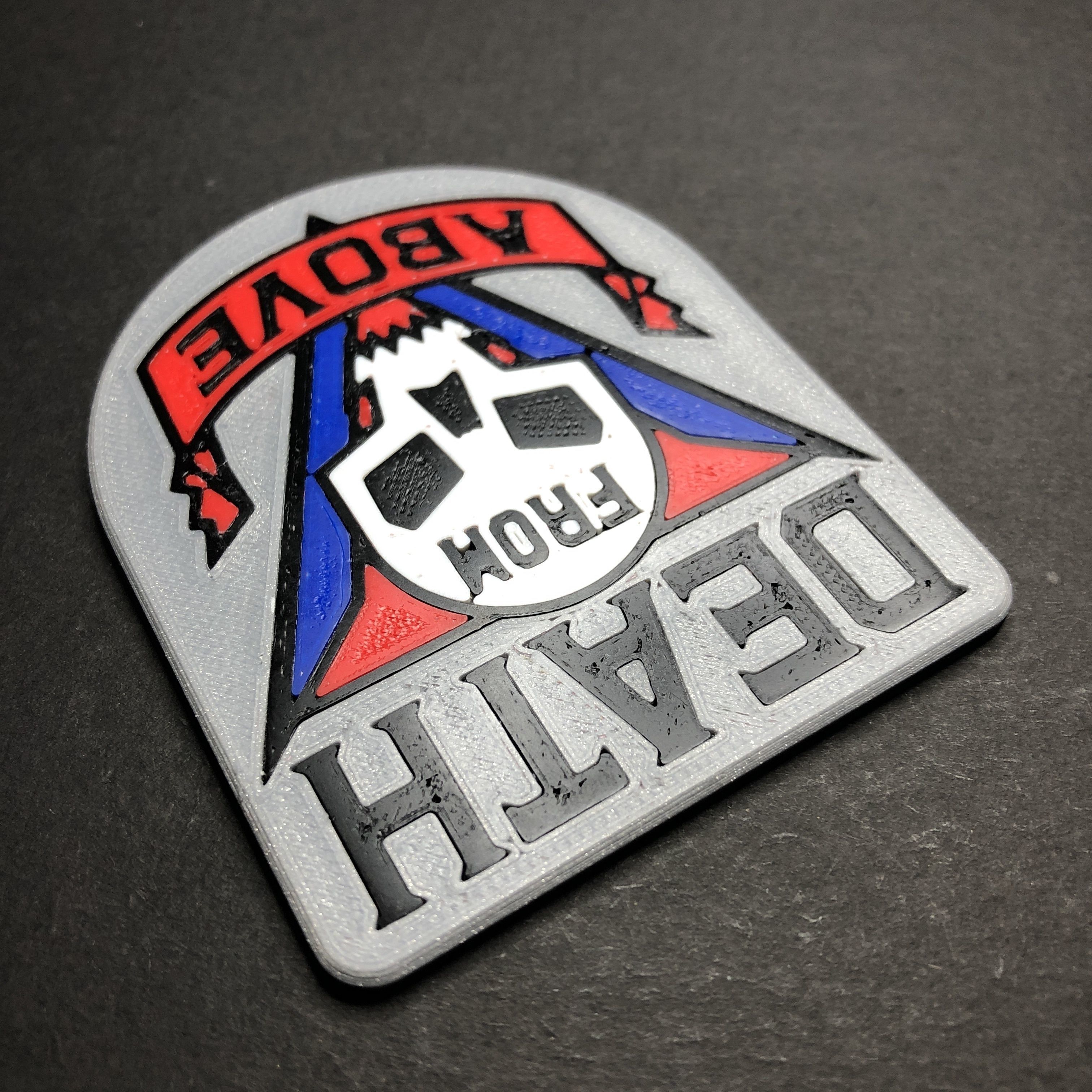 Mobile Infantry Death From Above Badge 3D print model_2