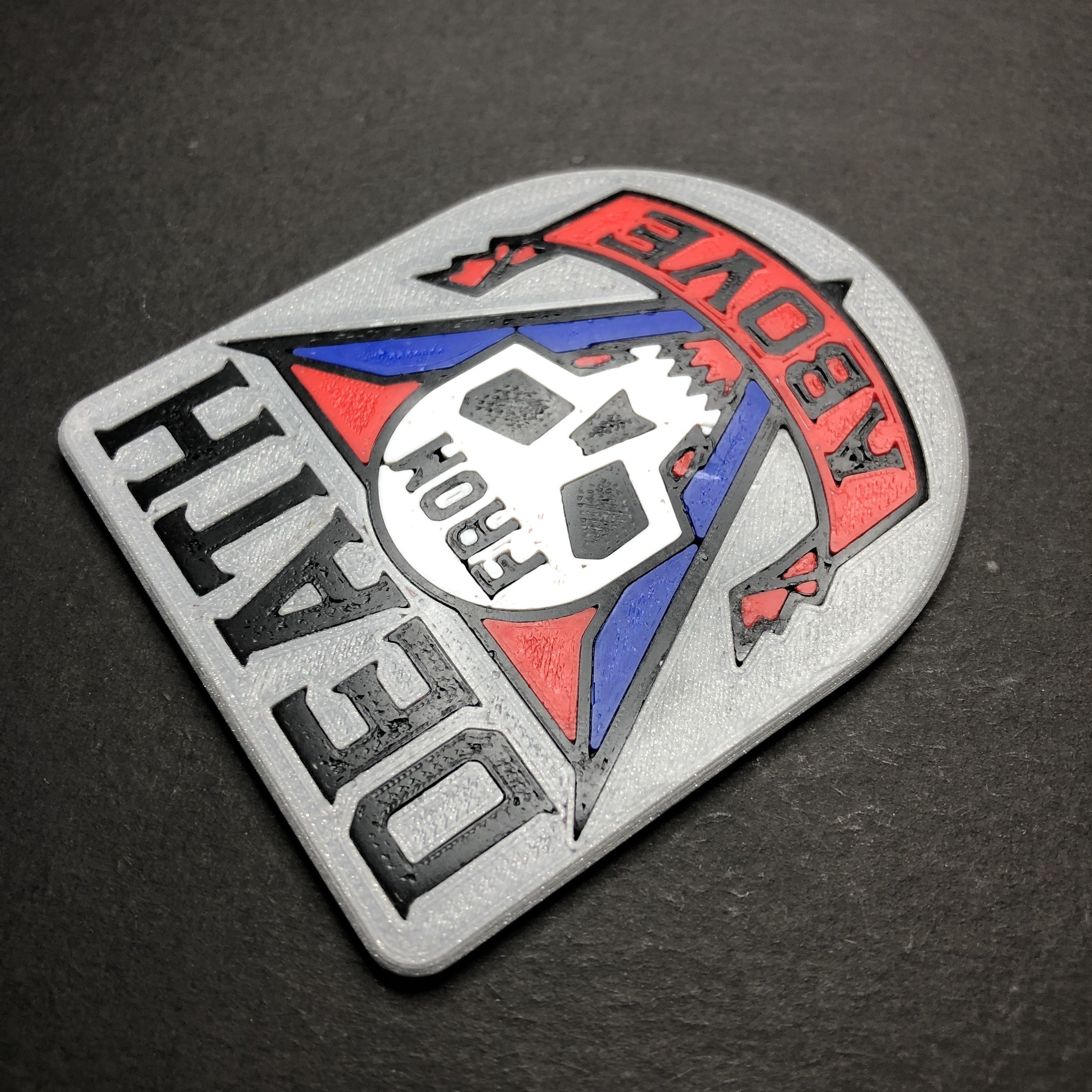 Mobile Infantry Death From Above Badge 3D print model_3