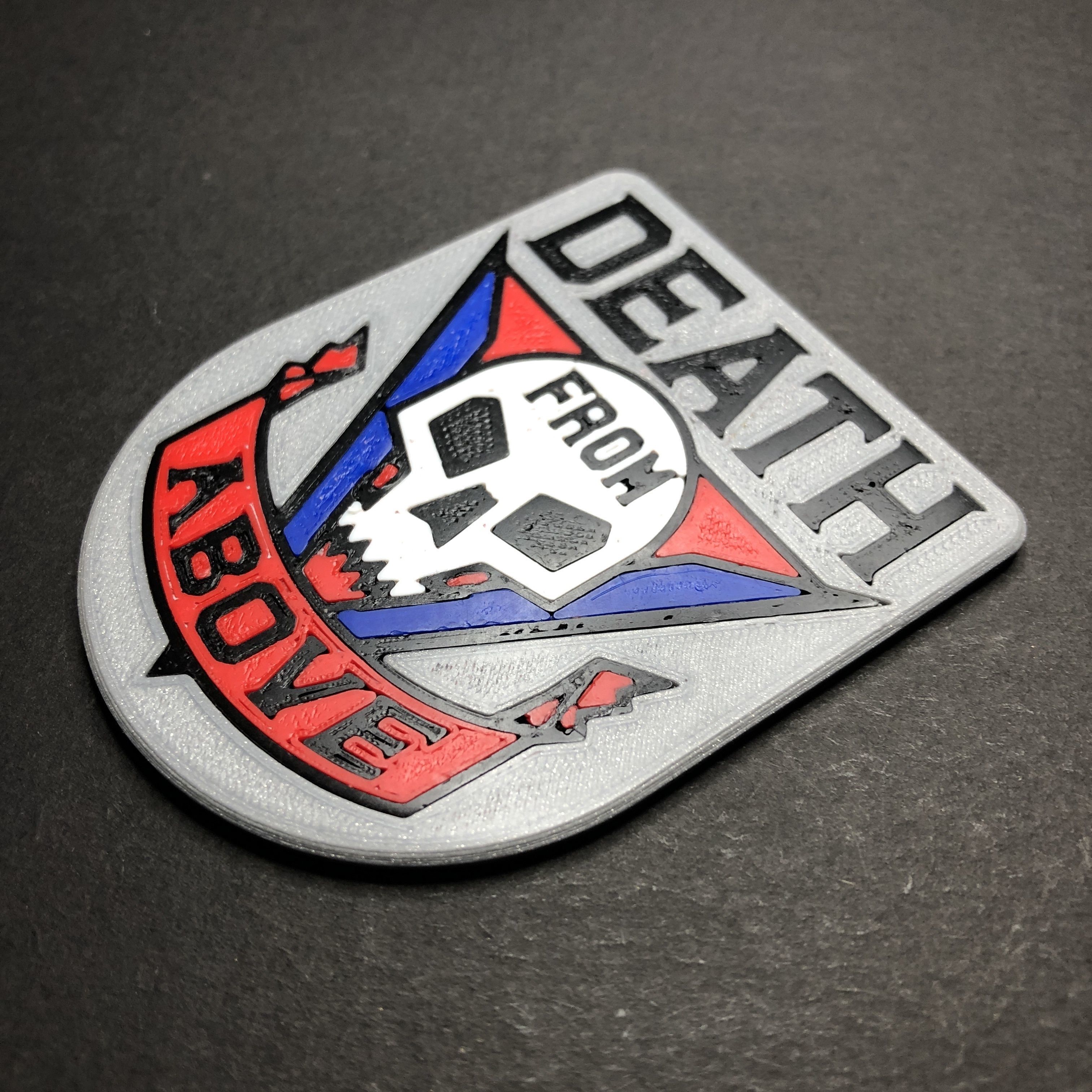 Mobile Infantry Death From Above Badge 3D print model_1