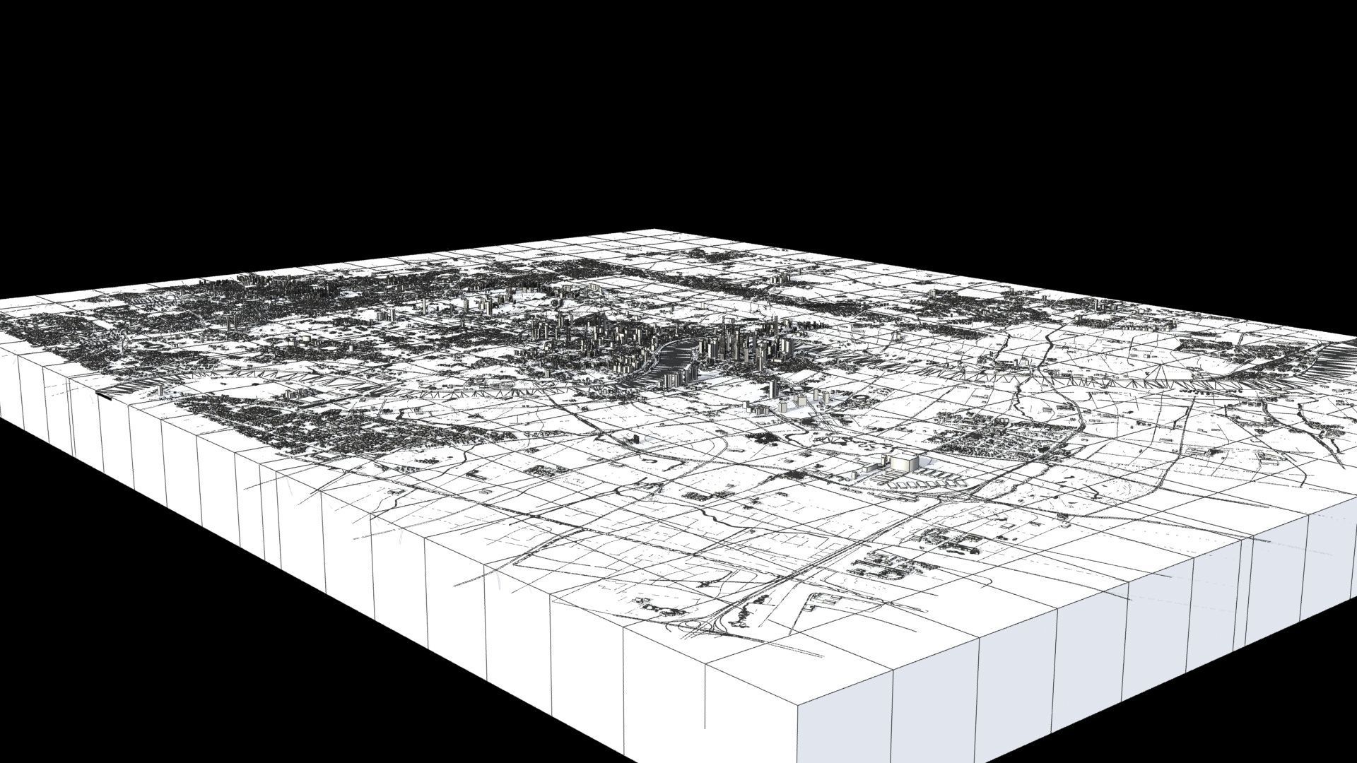 Shanghai City China 3D model_62