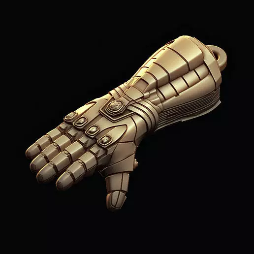 Iron Man Infinity Gauntlet 3D print model_0